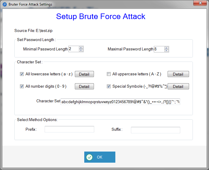 brute force attack settings